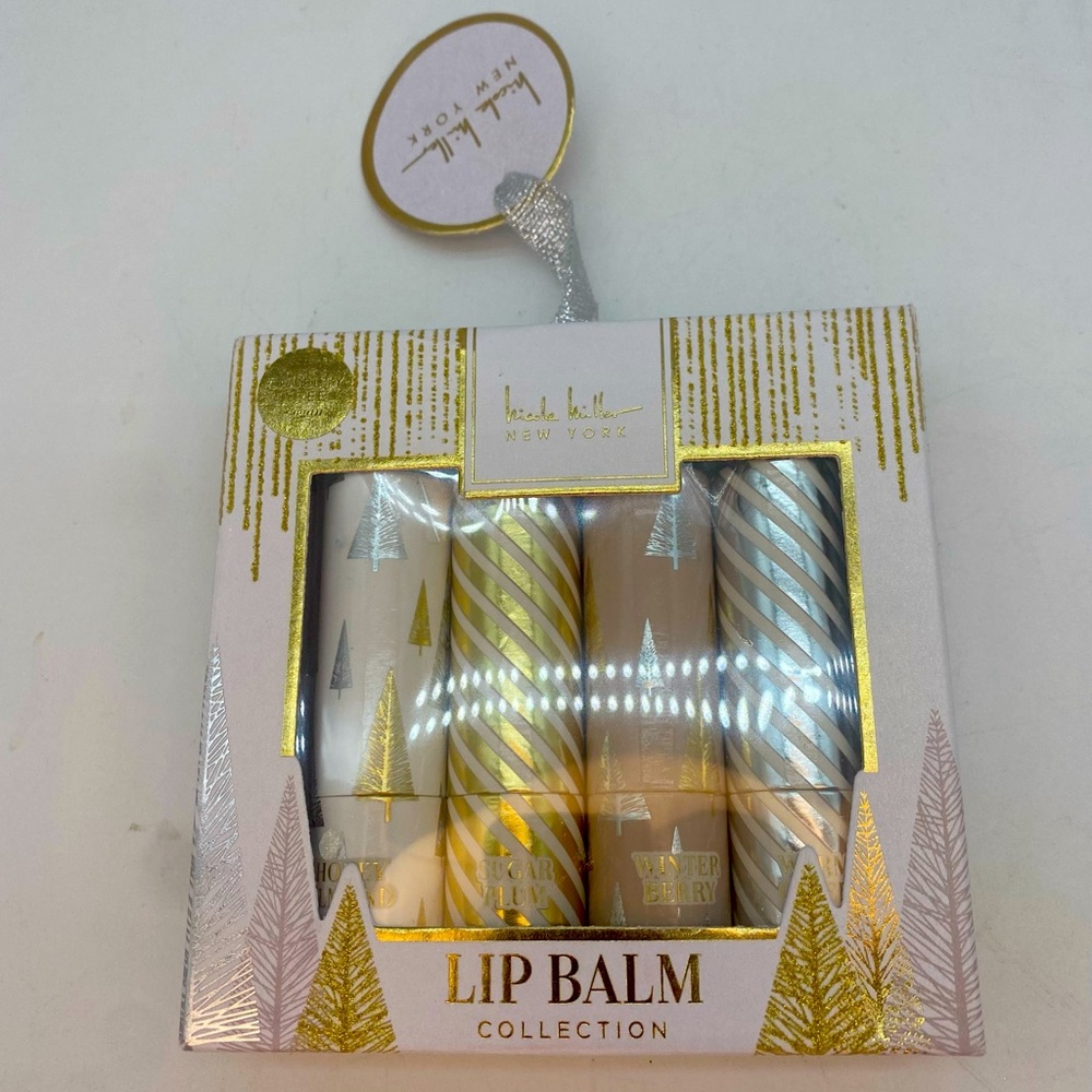 Set of 4 Moisturizing Lip Balm